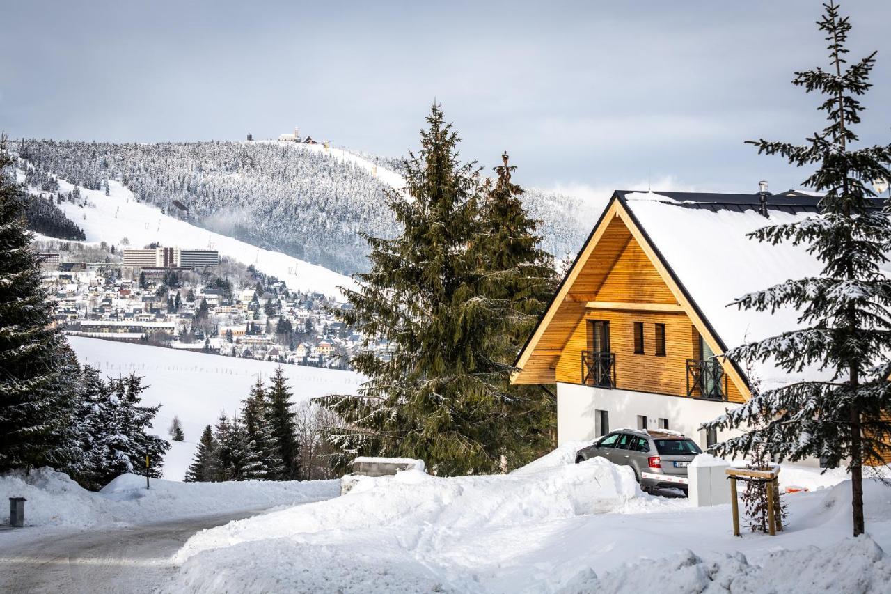 Ski Chalet Klinovec Loučná pod Klínovcem Exterior foto