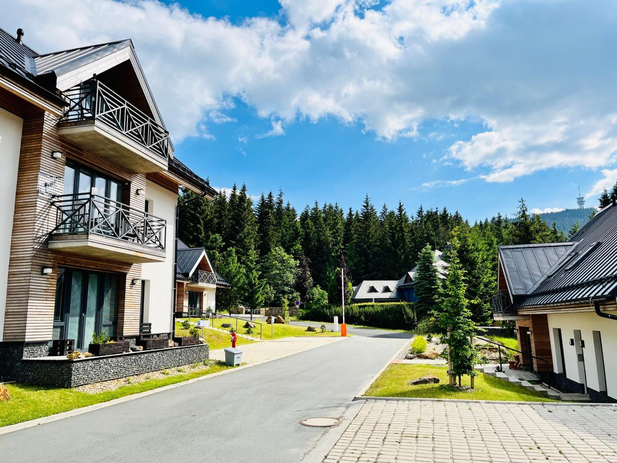 Ski Chalet Klinovec Loučná pod Klínovcem Exterior foto