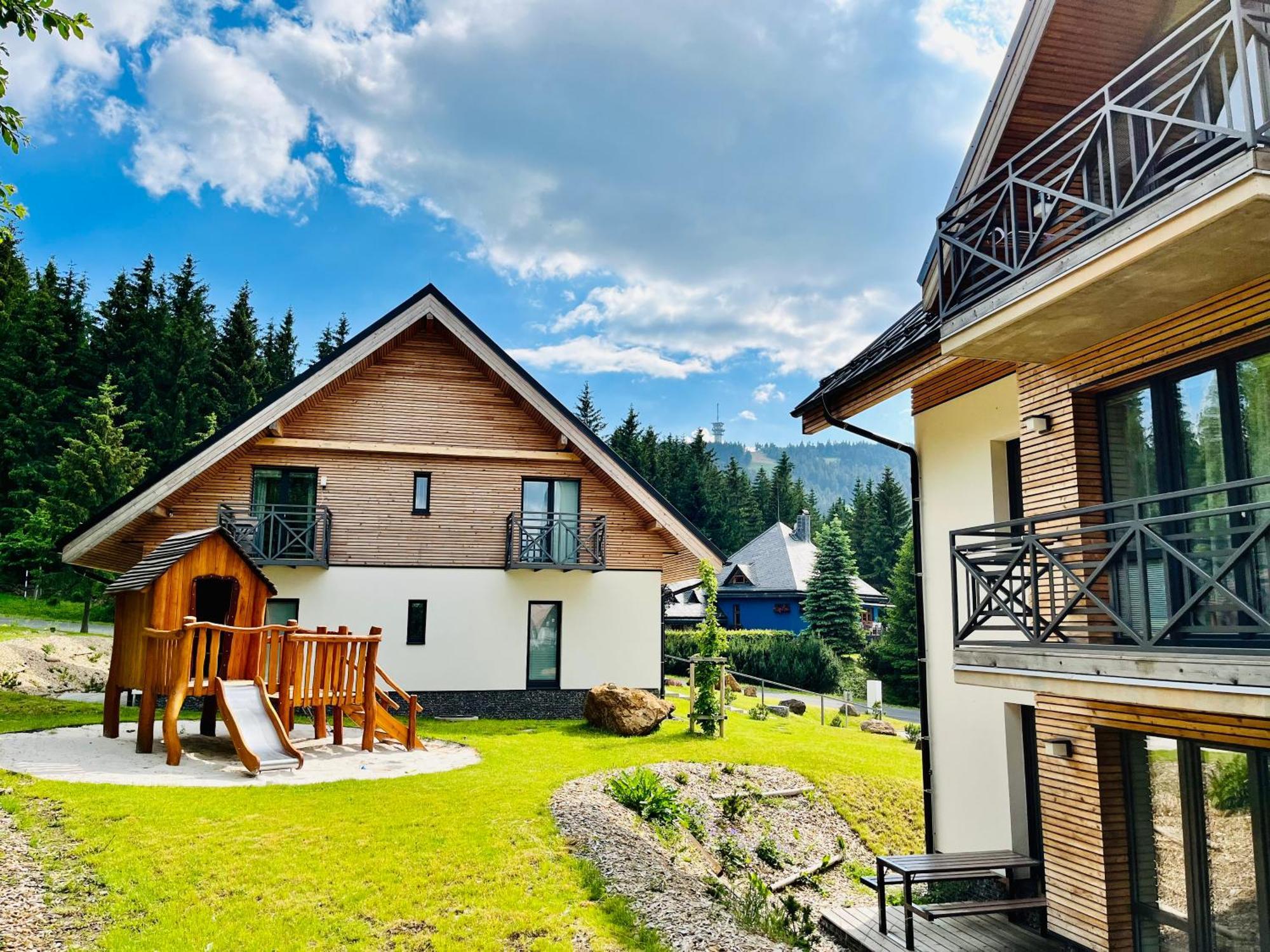 Ski Chalet Klinovec Loučná pod Klínovcem Exterior foto